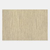 Rustikales Holzkörnchen Weihnachten Geschenkpapier Set (Vorderseite 2)