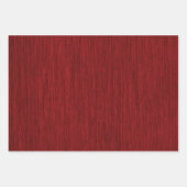 Rustikales Holzkörnchen Weihnachten Geschenkpapier Set (Vorderseite)