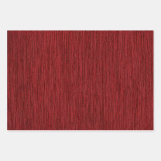 Rustikales Holzkörnchen Weihnachten Geschenkpapier Set (Vorderseite)