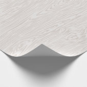 Rustikales Holzkornumspapier Geschenkpapier (Ecke)