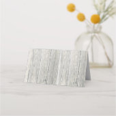 Rustikales Holzkreuz Erste Kommunion - Platzkarte (Rückseite)