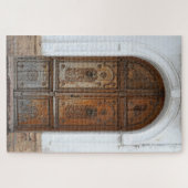 Rustikales Holztüren-Puzzle Puzzle (Horizontal)