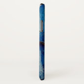 Rustikales Holztürenloch und Kettentelefon x Case-Mate iPhone Hülle (Hinten/Rechts)