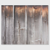 rustikales Holzwrap-Papier Geschenkpapier (Flach)