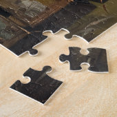 Rustikales Huhn und Nest Puzzle (Seite)