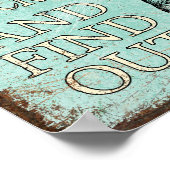 Rustikales Hühnchen Poster (Ecke)