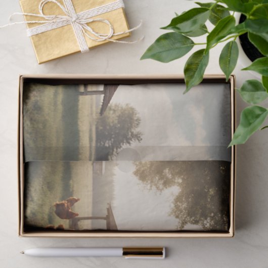 Rustikales Hühnerdekoupage 10lbs Seidenpapier (Geschenk)