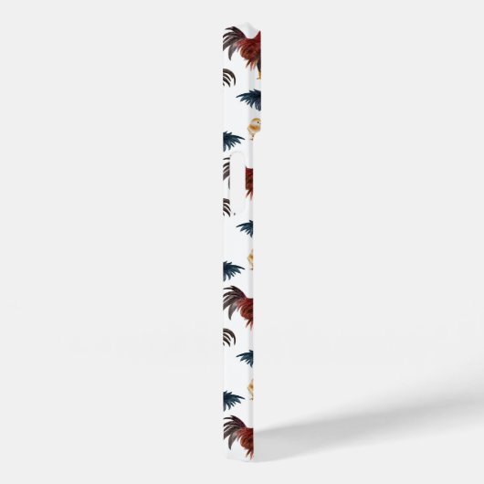 Rustikales Hühnermuster Case-Mate iPhone Hülle (Rückseite / Rechts)