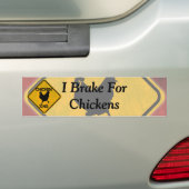 Rustikales Hühnerschild Autoaufkleber (Auf Auto)