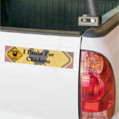 Rustikales Hühnerschild Autoaufkleber (Auf Lkw)