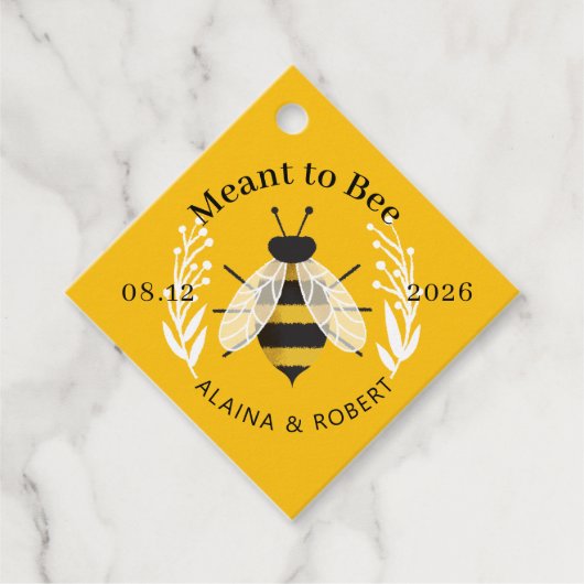 Rustikales Illustriert bedeutet zu sein Geschenkanhänger (Vorderseite)