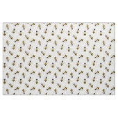 Rustikales Illustriertes Bienengewebe Stoff (Fat Quarter (45,7 x 55,9 cm))