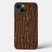 Rustikales Imitat Stück Holzkörnchen Case-Mate iPhone Hülle (Rückseite)