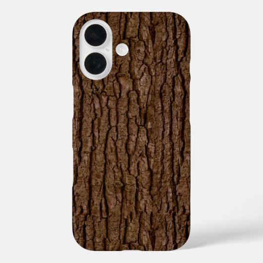 Rustikales Imitat Stück Holzkörnchen Case-Mate iPhone Hülle (Rückseite)