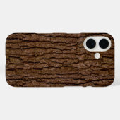 Rustikales Imitat Stück Holzkörnchen Case-Mate iPhone Hülle (Rückseite (Horizontal))