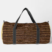 Rustikales Imitat Stück Holzkörnchen Duffle Bag (Vorderseite)