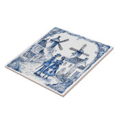 Rustikales Indigo Village Tiles Fliese (Seite)