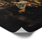 Rustikales Inneres Poster (Ecke)