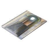 Rustikales italienisches Foto der Treppe SpiralNot Notizblock (Linke Seite)