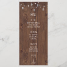 Rustikales Jar Twinkle Lights Menü