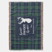 Rustikales Kariertes Elegant Robertson Tartan Decke (Vorderseite Vertikal)