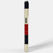 Rustikales kariertes Gitter - Texturierte Eleganz Case-Mate iPhone Hülle (Rückseite / Rechts)