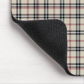 Rustikales kariertes mousepad (Ecke)