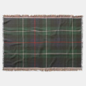 Rustikales Kariertes Muster Decke (Vorderseite)