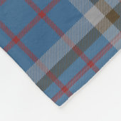 Rustikales Kariertes Tartan Thompson Custom Fleecedecke (Ecke)