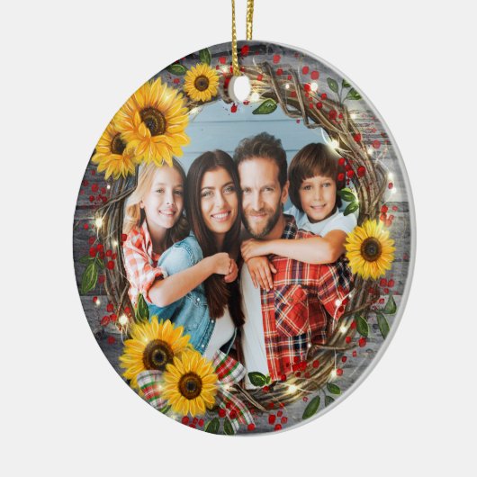 Rustikales Keramik Ornament (Links)