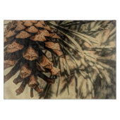 Rustikales Kiefernsteindesign Schneidebrett (Vorderseite)