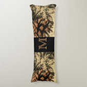 Rustikales Kiefernsteindesign Seitenschläferkissen (Vorderseite Vertikal)