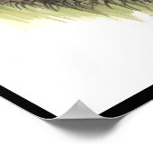 Rustikales Kirschblossom im Frühjahrspalast Landsc Poster (Ecke)