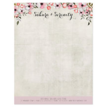 Rustikales Kirschblossom Sakura Natürliche Wasserf