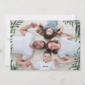 Rustikales Kleider Gold Frohe Weihnachten 2 Foto (Rückseite)