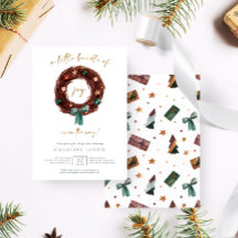 Rustikales kleines Bündel von Joy Baby Shower Invi