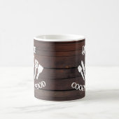 Rustikales Kochgeschenk Männer-'Typ Kochkunst' Kaffeetasse (Mittel)
