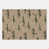 Rustikales Kräftemehl in einem Wald Geschenkpapier Set (Vorderseite 3)