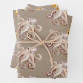 Rustikales Kraftpapier Aquarium 3 Geschenkpapier Set (Beispiel)