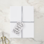 Rustikales Kraftpapier mit Oliven-Blätter Geschenkanhänger (Mit Garn)