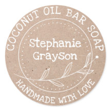 Rustikales Kraftpapier Personalisiert