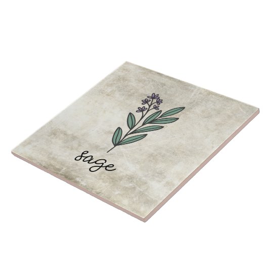 Rustikales Kräutergewächshaus Fliese (Seite)