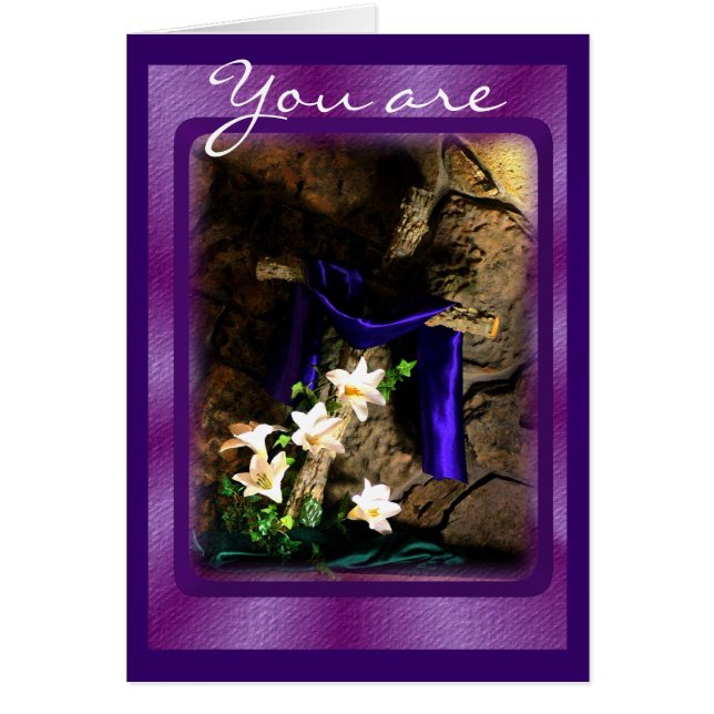 Rustikales Kreuz fertigen besonders an (Vorne)