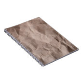 Rustikales Krummpapier: Vintage Textur Notizblock (Rechte Seite)