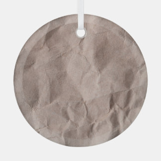 Rustikales Krummpapier: Vintage Textur Ornament Aus Glas