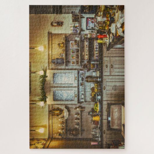 rustikales Küchenpuzzle Puzzle (Vertikal)