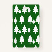 Rustikales Lagerfeuer u. Lager-Ratgeber der Baum-| Ausweis (Rückseite)