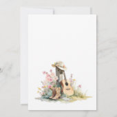 Rustikales Land 65. Geburtstagsparty Einladung (Rückseite)