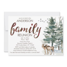 Rustikales Land-Baum-Familien-Wiedersehen