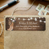 Rustikales Land Blumenstiefel